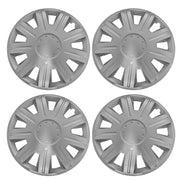 UKB4C 14" NEX Set x 4 Silver Multi-Spoke Wheel Trims Hub Caps Covers Protectors Versaco  - Dynamic Drive