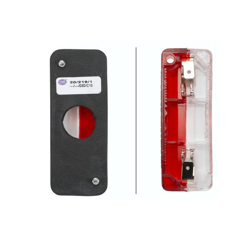 Hella Outline Marker Lamp Red/White 2TJ fits Mercedes-Benz LK/LN2 1984-1998