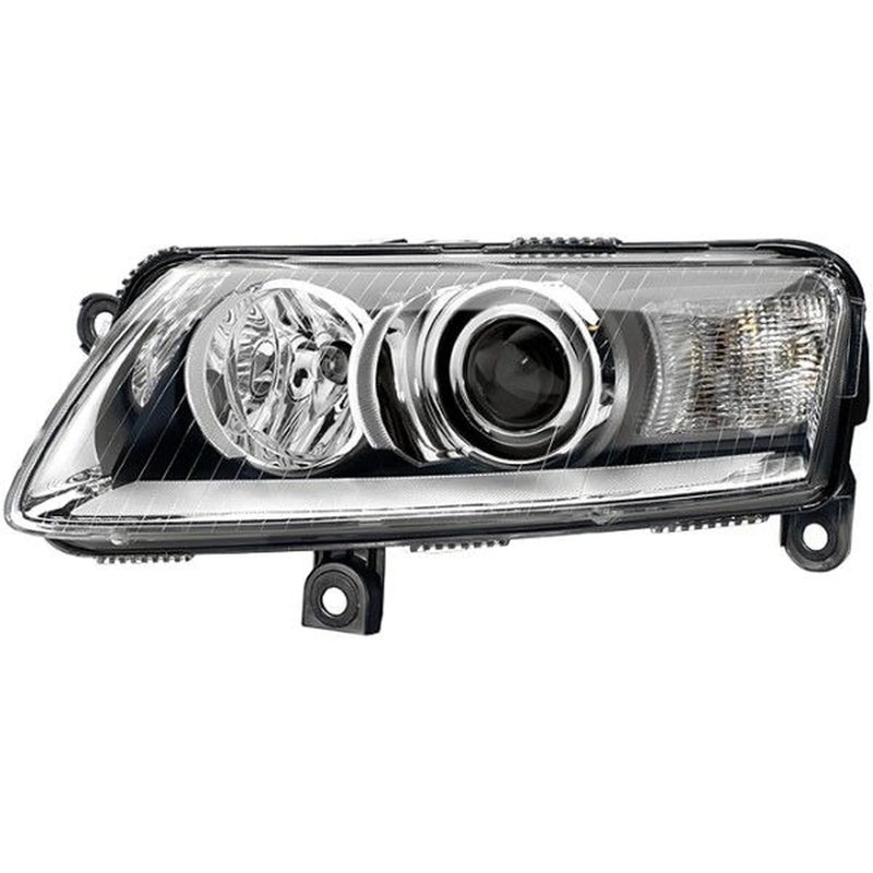Hella Headlight Headlamp D2S (gas discharge tube) Right fits Audi A6 Allroad C6
