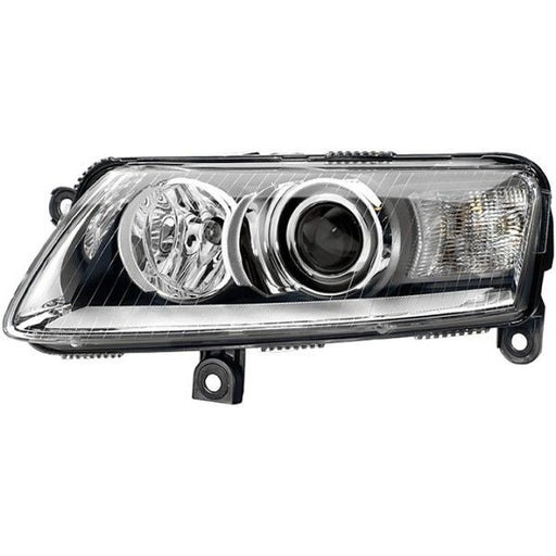 Hella Headlight Headlamp D2S (gas discharge tube) Right fits Audi A6 Allroad C6