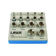 Laser Torx Plus EPR Socket Set 1/4"D, 3/8"D, 1/2"D 16pc 7189 Laser - Dynamic Drive