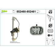 Valeo Electric Window Regulator Lifter Left Rear 852460