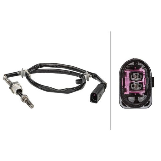 Hella Exhaust Gas Temperature Sensor before exhaust turb fits Audi A4 Allroad B8