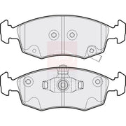 Apec Front Brake Pad Set fits Chrysler Ypsilon 2011-2021 0.9 1.2 1.3