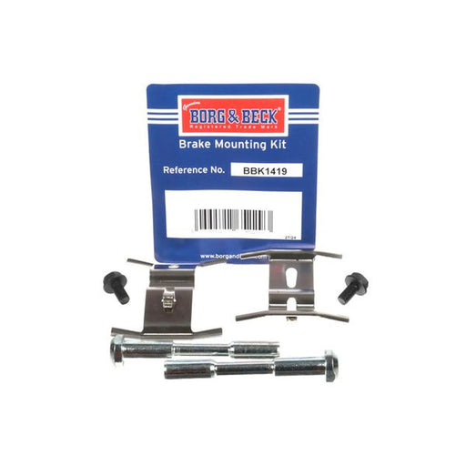 Borg & Beck Brake Pad Accessory Fitting Kit Front BBK1419
