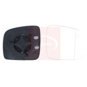 Apec Exterior Wing Mirror Glass Right fits VW Multivan 2003-2015 1.9 2.0 2.5 3.2