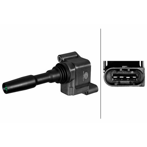 Hella Ignition Coil Pack fits Audi A1 2018 on