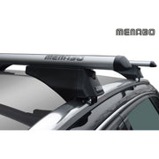 Aluminium Flush Solid Roof Rail Bars fits LAND ROVER Discovery 5 (L462) 17> Menabo  - Dynamic Drive