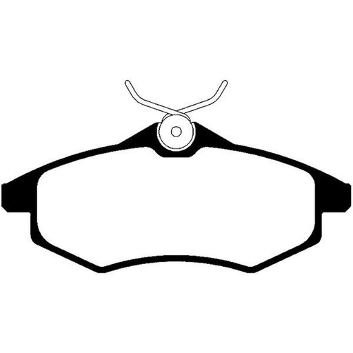 Abtex Front Brake Pad Set fits Citroën C2 2003-2012 1.1 1.4