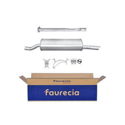 Hella End Silencer Rear fits BMW 3 1987-1994