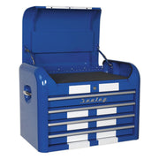 Premier Retro Style Topchest Mid-Box Tool Chest & Rollcab Combination 10 Drawer Sealey Premier - Dynamic Drive