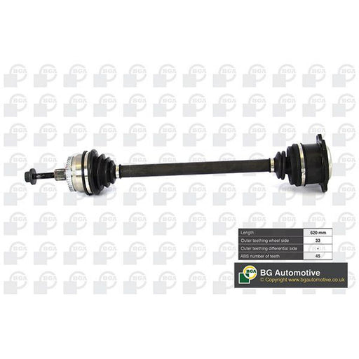 BGA CV Drive Shaft Driveshaft Front Right fits Audi A4 B5 1995-2001 1.9