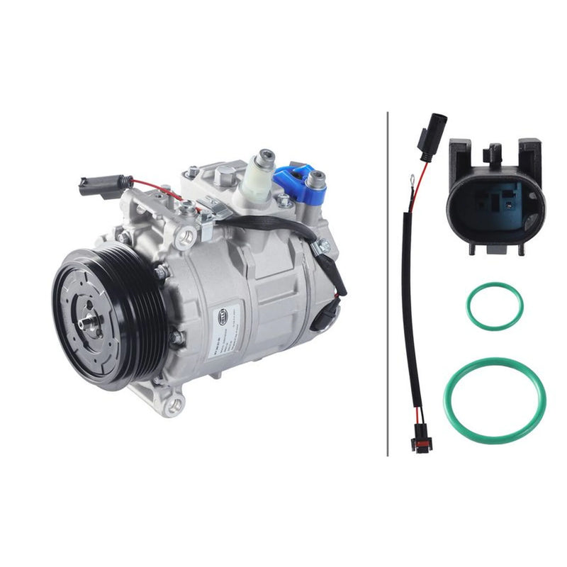 Hella Air Conditioning Compressor fits Mercedes-Benz AMG GT 2020-2021 190.381