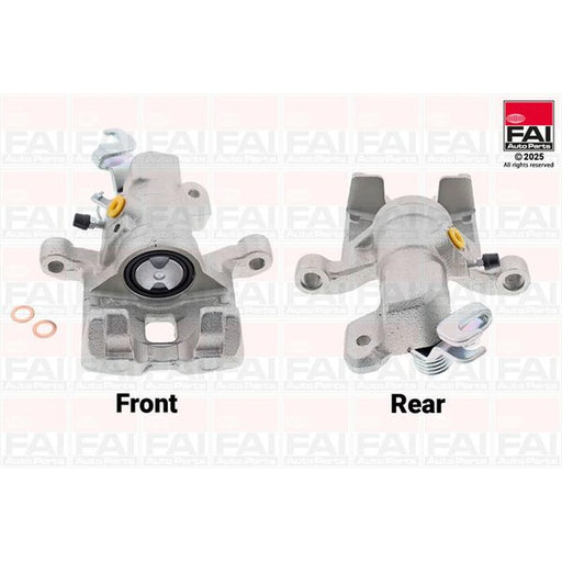 FAI Brake Caliper Assembly Rear Left fits Mazda 6 2002-2013 1.8 2.0 2.2 2.3 2.5