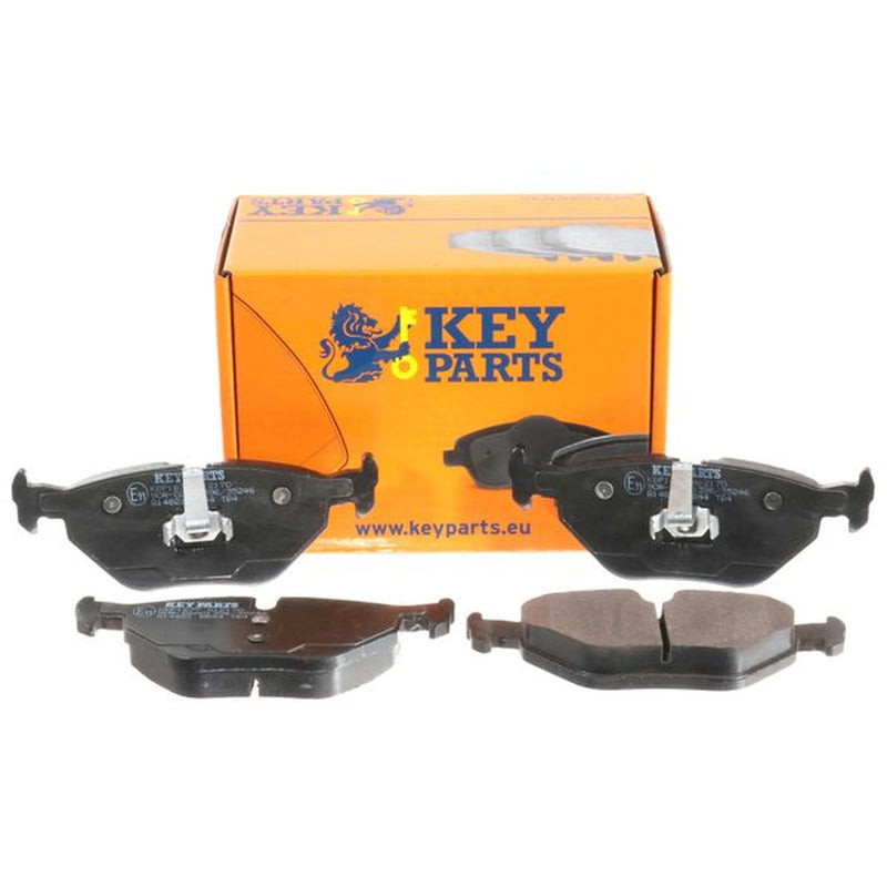 Key Parts 4 x Rear Brake Pad Set fits Alpina Roadster S 2003-2005 3.3