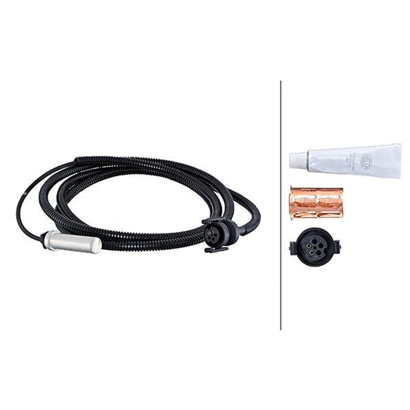Hella ABS Wheel Speed Sensor Rear Right fits Man L2000 1993-2007