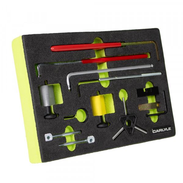 Carlyle Hand Tools 13 Pc Engine Locking & Balance Shaft Tool Vag - image 1