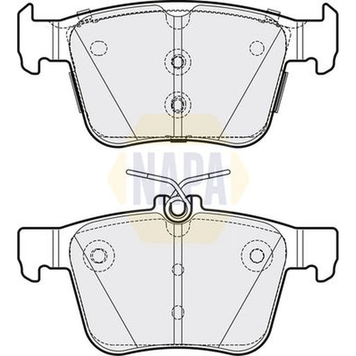 NAPA Rear Brake Pad Set NBP1713
