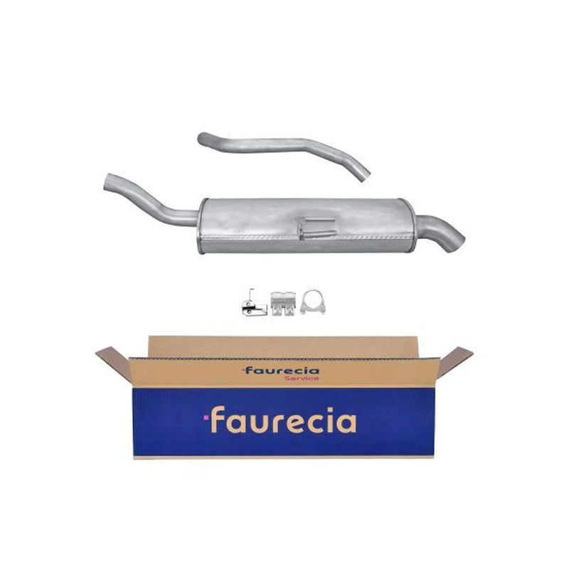 Hella End Silencer Rear fits Renault Grand Scénic III 2009-2016 1.5