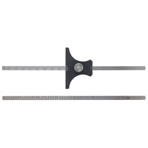 Moore & Wright Reversible Base Depth Gauge Metric/Imperial 0-6in Moore & Wright - Dynamic Drive