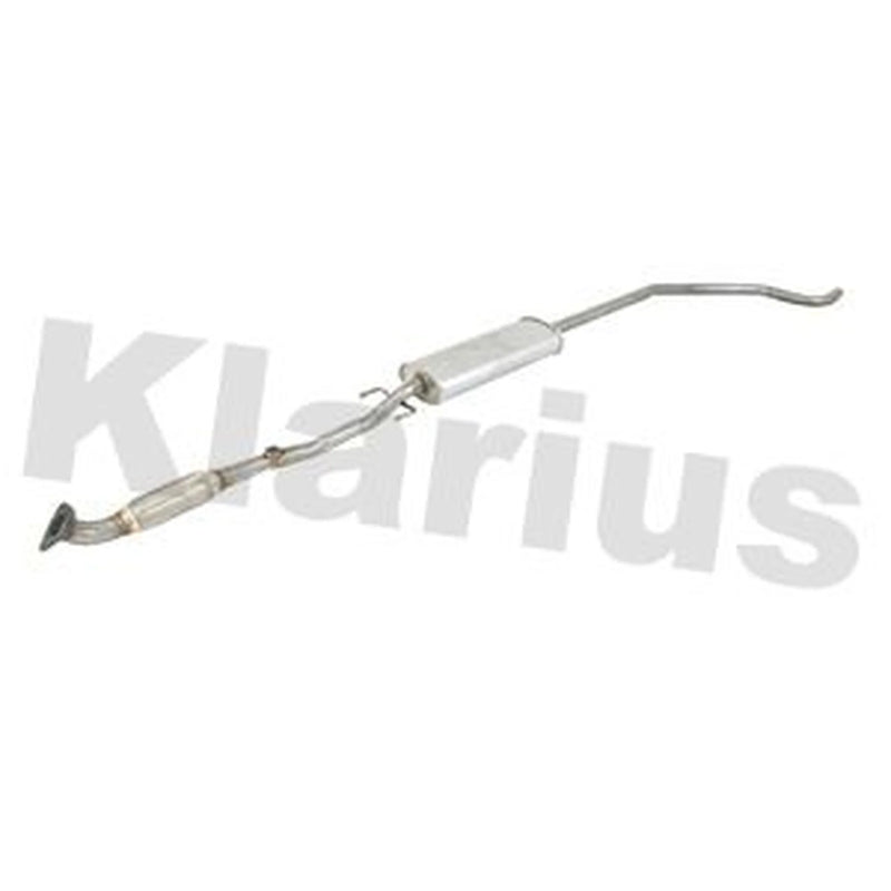 Klarius Box With Centre Pipe Centre fits Opel Corsa D 2006-2014 1.0