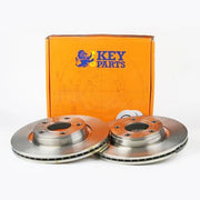 Key Parts Front & Rear Brake Discs & Pads fits Audi A4 B7 2004-2008 1.6