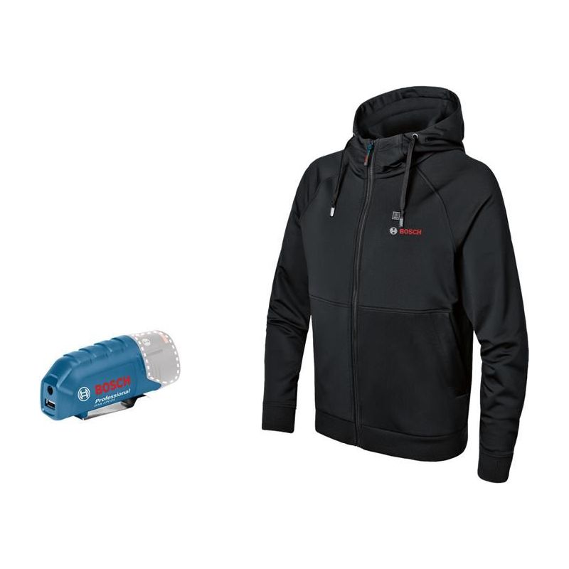 Bosch GHH 12+18V XA Professional Heated Hoodie Medium Bosch - Dynamic Drive
