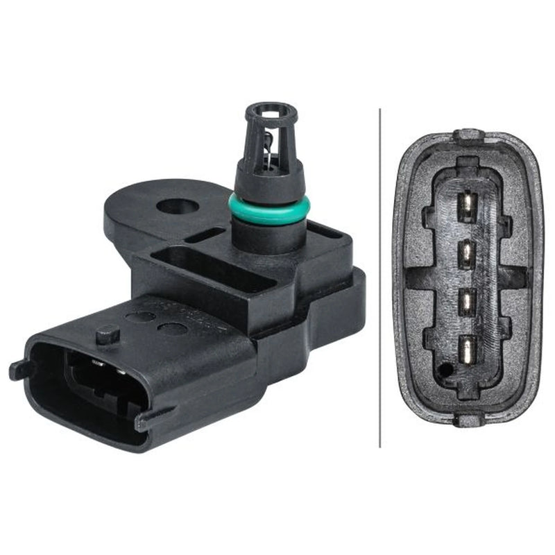 Hella Turbo Boost Pressure Sensor behind exhaust turbocharger fits Ford C-Max II