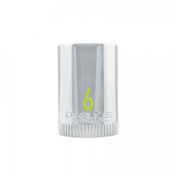 Carlyle Tools 3/8 Drive 6mm 6 Point Chrome Socket - image 1