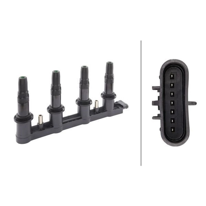 Hella Ignition Coil Pack fits Chevrolet Aveo 2011 on 1.6