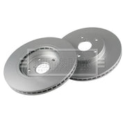 Borg & Beck 2 x Vented Front Brake Discs BBD5670