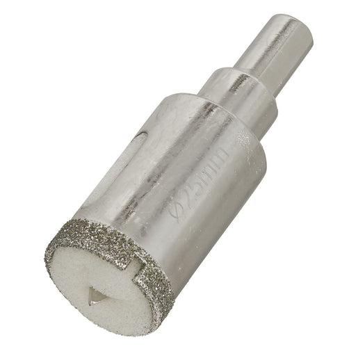 Sealey Electroplated Diamond Hole Saw 25mm DHS25 Sealey - Dynamic Drive