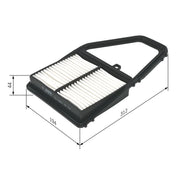 Bosch Engine Air Filter fits Honda Civic VII 2000-2005 1.4 1.5 1.6 1.7