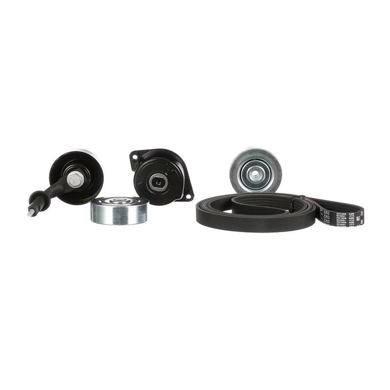 Gates V-Ribbed Belt Set fits BMW 3 1999-2005