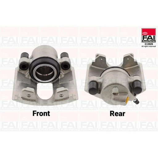 FAI Brake Caliper Assembly Front Left fits Ford Courier Box Body 1996-2003 1.3