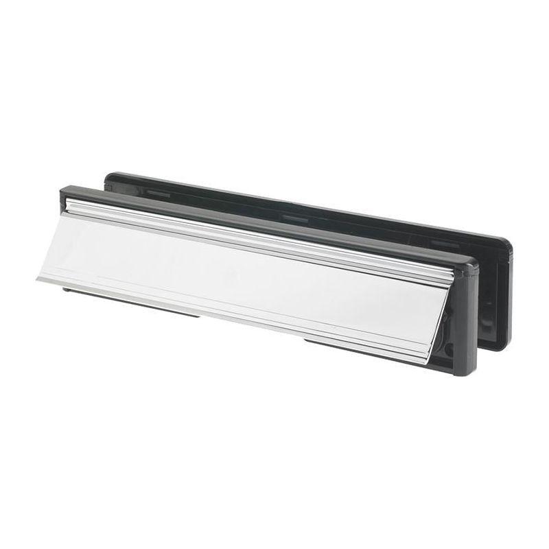 Yale Locks Letter Plate Polished Chrome (Visi-Packed) 300mm (12in) Yale Locks - NN4 Online