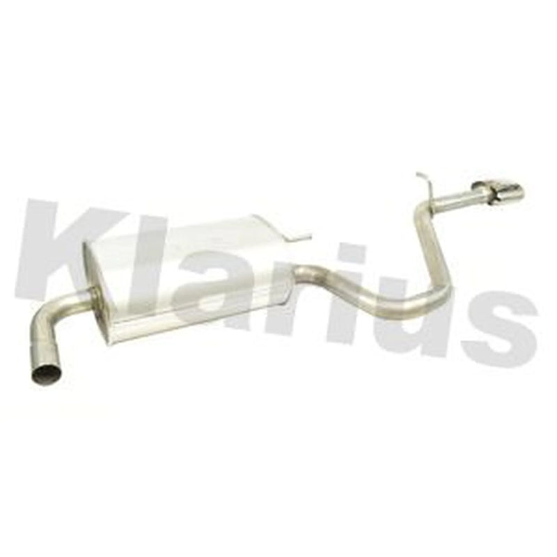 Klarius Box With Tail Pipe Rear fits Kia Cee'D 2012-2018 1.6