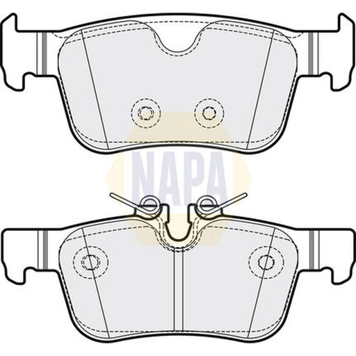NAPA Rear Brake Pad Set NBP1790