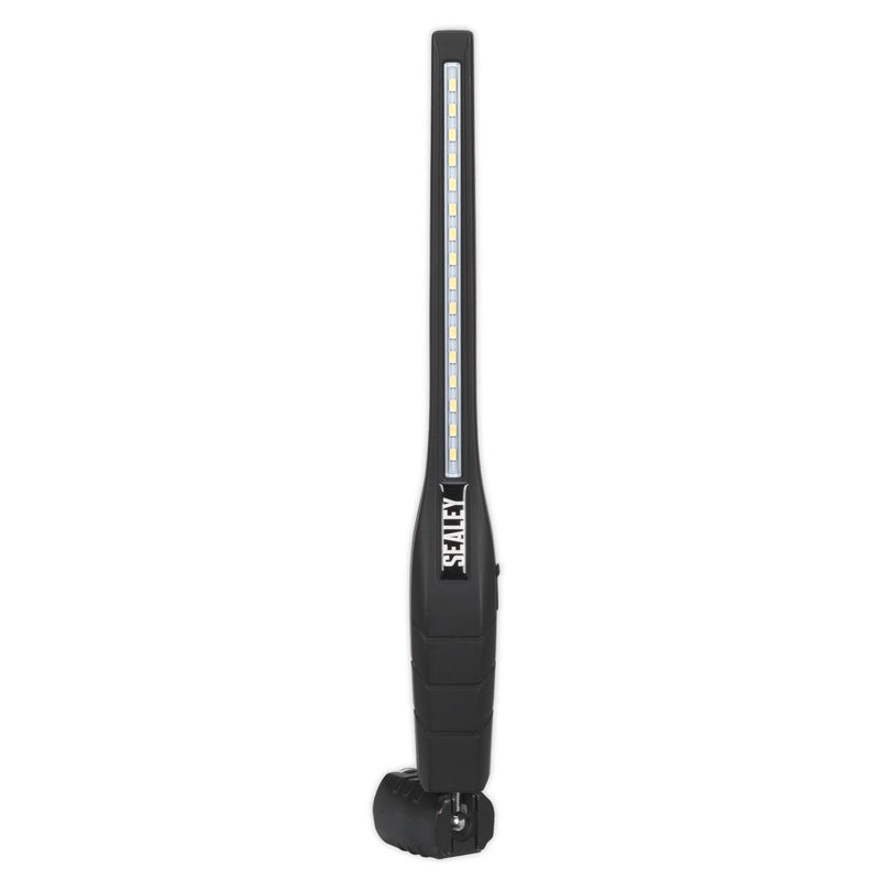 Sealey LED3604 Rechargeable 360° Slim Inspection Lamp 16 SMD LED + 1W LED Black Sealey  - Dynamic Drive