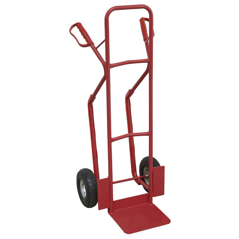 Sealey Sack Truck with Pneumatic Tyres 300kg Capacity CST999 Sealey - Dynamic Drive