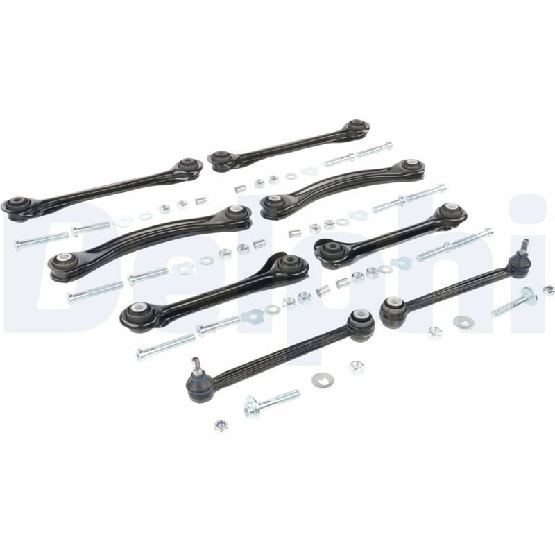 Delphi 8 x Control Arm Repair Kit Rear fits Mercedes-Benz 124 1984-1993