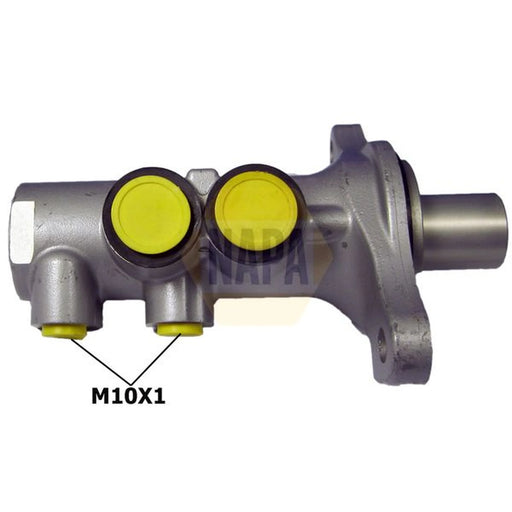 NAPA Brake Master Cylinder Hydraulic Assembly fits Citroën C3 II 2009-2016