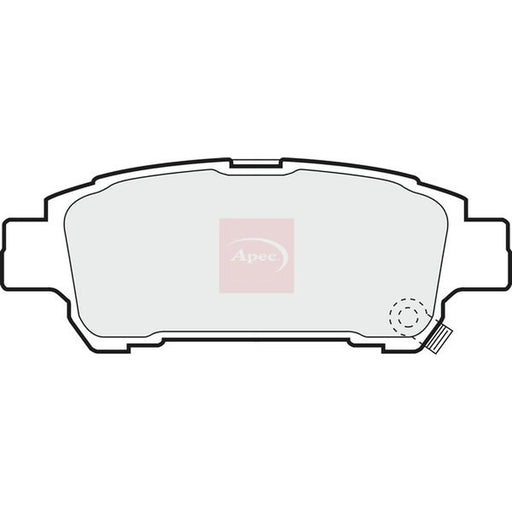 Apec Rear Brake Pad Set PAD1238