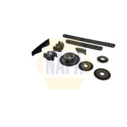 NAPA Timing Chain Kit Set 76 Links fits Nissan Micra II 1992-2003 1.0 1.3 1.4