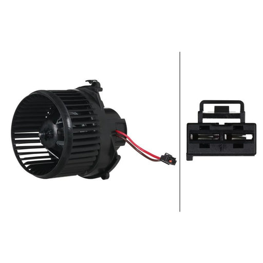 Hella Heater Blower Fan fits BMW 1 2019-2020