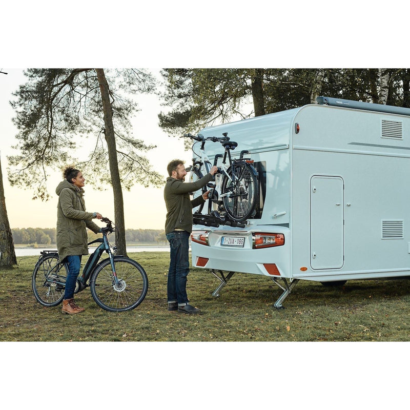 Thule Excellent Standard motorhome and caravan bike rack black Thule - Bars 4 Cars