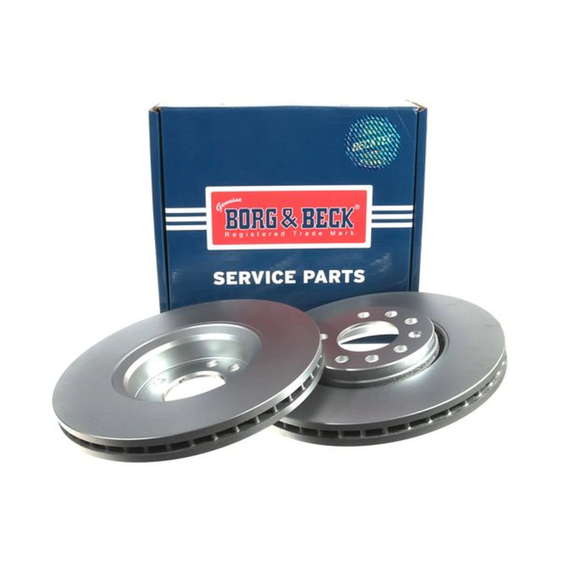 Borg & Beck Front & Rear Brake Discs & Pads fits Saab 9-3 2002-2015 2.0