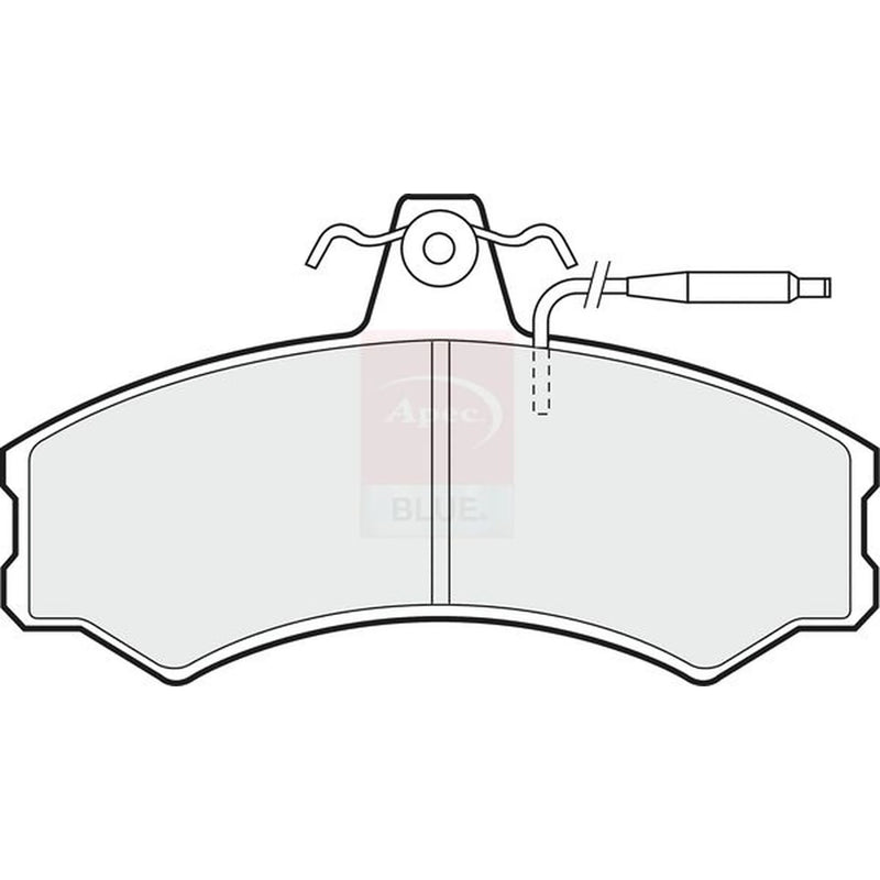 Apec Front Brake Pad Set PD4287