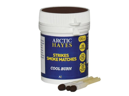 Arctic Hayes 'Strikes' Smoke Matches (Tub 25) Arctic Hayes - NN4 Online