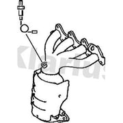 Klarius Catalyst Type Approved With Pipe fits Hyundai Accent III 2005-2010 1.4